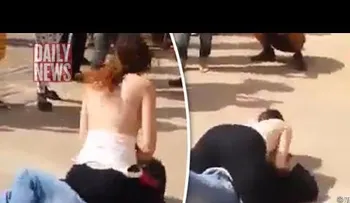  Mujer cansada de acoso sexual humilló a hombre en la calle