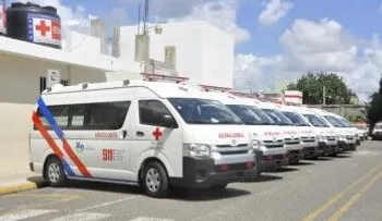 Cruz Roja integra flotilla de ambulancias al 911