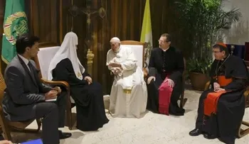 El Papa y patriarca Kirill reunidos en Cuba