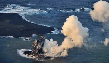 Nueva isla emergió en aguas territoriales de Japón no para de crecer