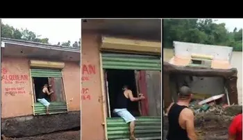 Observa cómo se libró de una muerte casi segura