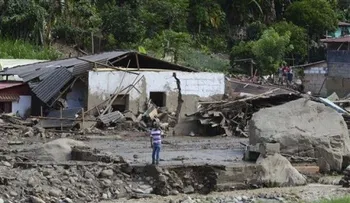 Derrumbe de tierra deja 58 muertos en Colombia 