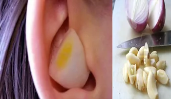 ¿Por qué deberías colocarte un trozo de ajo y cebolla en tu oreja?
