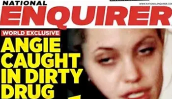 Publican fotografías del oscuro pasado de la actriz Angelina Jolie en las que aparece drogada