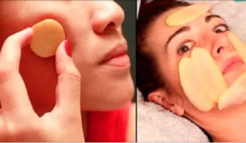 WA0...Frota rodajas de papa cruda en tu cara y quedará con la boca abierta