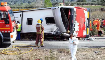 Fatal accidente de autobús deja varias estudiantes extranjeras muertas en el noreste de España