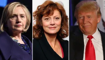 Susan Sarandon: Trump tiene mayor probabilidad de causar una 'revolución' que Clinton