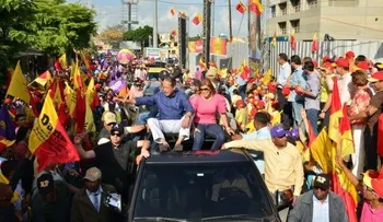 Danilo, Reinaldo y Roberto recorren el DN en caravana