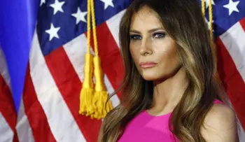 Desnudo de Melania Trump expone discrepancia en su pasado migratorio