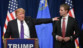 Hijo de Donald Trump recibió una carta amenazante en un sobre con un polvo sospechoso