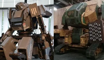 EE.UU. vs. Japón: duelo de robots gigantes 