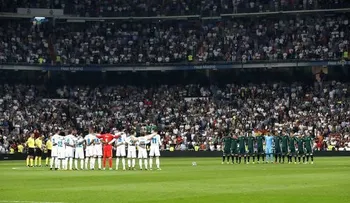 El conmovedor minuto de silencio en el partido del Real Madrid por las víctimas del sismo en México