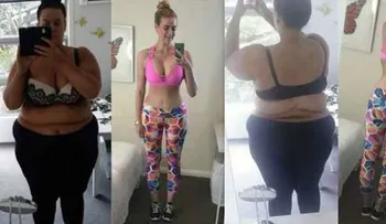 Un mujer que perdió 90 kilos en 11 meses revela su secreto 