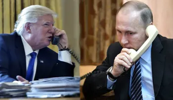 Trump le pide a Putin permitir una "transición pacífica" en Venezuela, en una llamada de más de una hora
