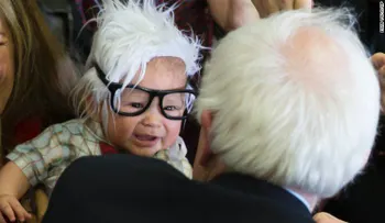 Muere 'Bernie Baby', el bebé que enterneció la campaña de Bernie Sanders