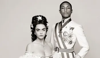 Cara Delevingne y Pharrell Williams juntos en la nueva campaña de Chanel
