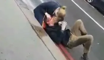IMAGENES SENSIBLES: Una aterradora caminata entre víctimas segundos después de la masacre de Londres