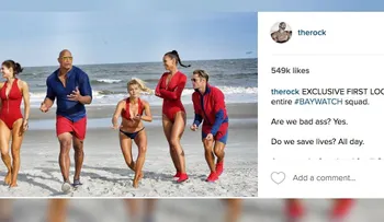 Revelan foto de todo el elenco de la película de 'Guardianes de la Bahía'