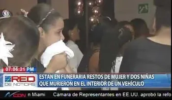 Familiares no paran de llorar por la muerte de abogada y dos menores
