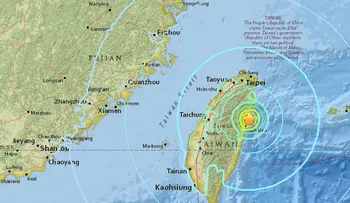 Sismo de magnitud 6,4 sacude Taiwan