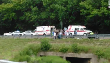 ¿Ves un fantasma en la imagen de este accidente mortal?