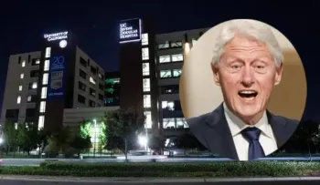 Bill Clinton se recupera en el hospital de una infección de orina