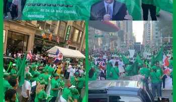 Circunscripción No 1 de la FP hacen su debut en la parada dominicana de New York