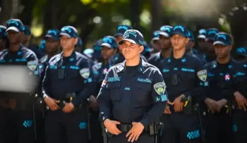 Policía Nacional pone en marcha 'Ruta Azul' para fortalecer patrullaje a pie en el Distrito Nacional