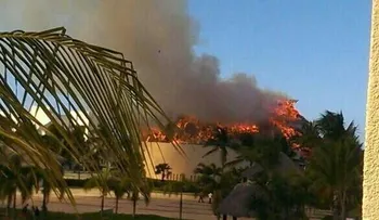 Video: Incendió afectó el Hard Rock Punta Cana; no ha sido determinado origen del fuego