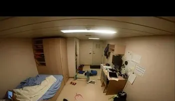 Una aparente fuerza invisible se apodera de esta habitación
