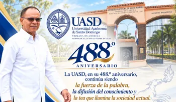 Ramón López: "La UASD, en su 488.° aniversario, sigue siendo la fuerza de la palabra y la tea que ilumina la sociedad"