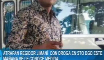 Pascual Aristy Rojas es regidor PRM detenido con más de 100 libras de marihuana