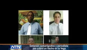 Detienen camarógrafos y periodista por cubrir un hecho en la Vega