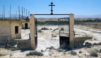 Décadas después de la guerra, la zona del bautismo de Jesús será desminada