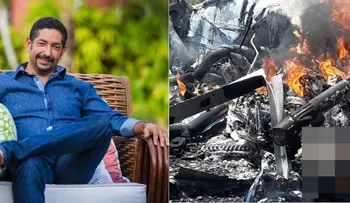 Muere empresario Heriberto Medrano y Martín Vargas, en accidente de helicóptero; herido el piloto Jesús Cuervo