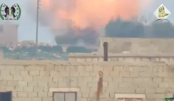 Rebeldes sirios atacan por primera vez un tanque T-90 con un misil antitanque guiado (VIDEO)