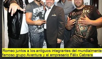 Más de 75 mil boletas vendidas para los conciertos grupo Aventura en NY