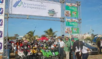 Entusiasmo y emoción en aventura Constanza rally, aire-tierra 2014
