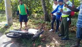  Joven Junior Tapia, de 20 años, muere tras accidentarse en una motocicleta cuando se dirigía a la playa de Boca Chica 