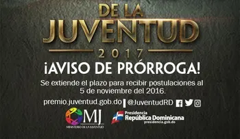 Extienden plazo para inscripciones del Premio Nacional 2017
