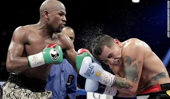 Golpe de autoridad de Mayweather Jr.: vence a Maidana y amplía su invicto