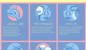 Conoce estas formas secretas de usar el aceite de coco para la piel de tu cara y el cuerpo