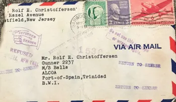 La emotiva carta de amor que un marinero recibió de su mujer 72 años después del envío