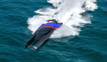 Cruzar el Atlántico en 48 horas: un catamarán quiere romper olas y récords