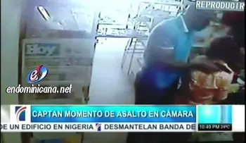 Captan asalto a farmacia en Los Ríos (VIDEO)
