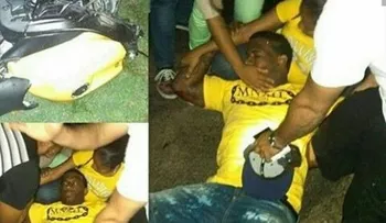 Artista Crazy Design resulta herido en accidente de tránsito