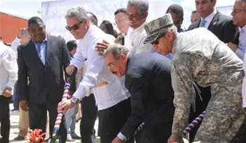 Medina deja iniciada construcción  537 viviendas para afectados lago Enriquillo