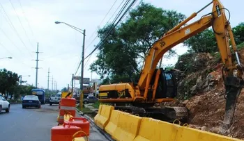 Obras Publicas avanzan trabajos elevados en avenida ecológica