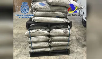 España incauta 1.400 kilos de 'madera' hecha de cocaína provenientes de Colombia