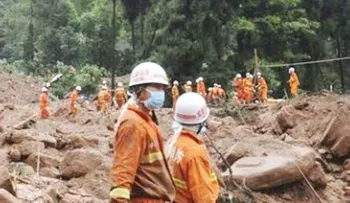 6 muertos y 25 desaparecidos por corrimientos de tierras en el sur de China